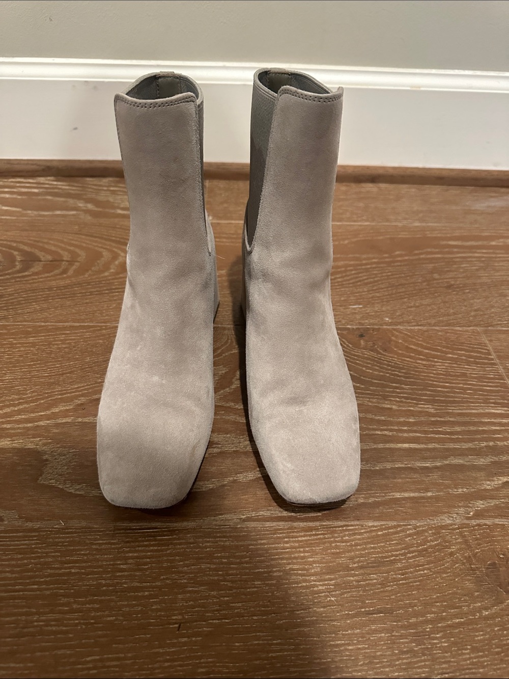 Vince Hazelstone Suede Ankle Booties